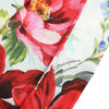 Dolce & Gabbana Multicolor Floral High Waist Wide Leg Pants