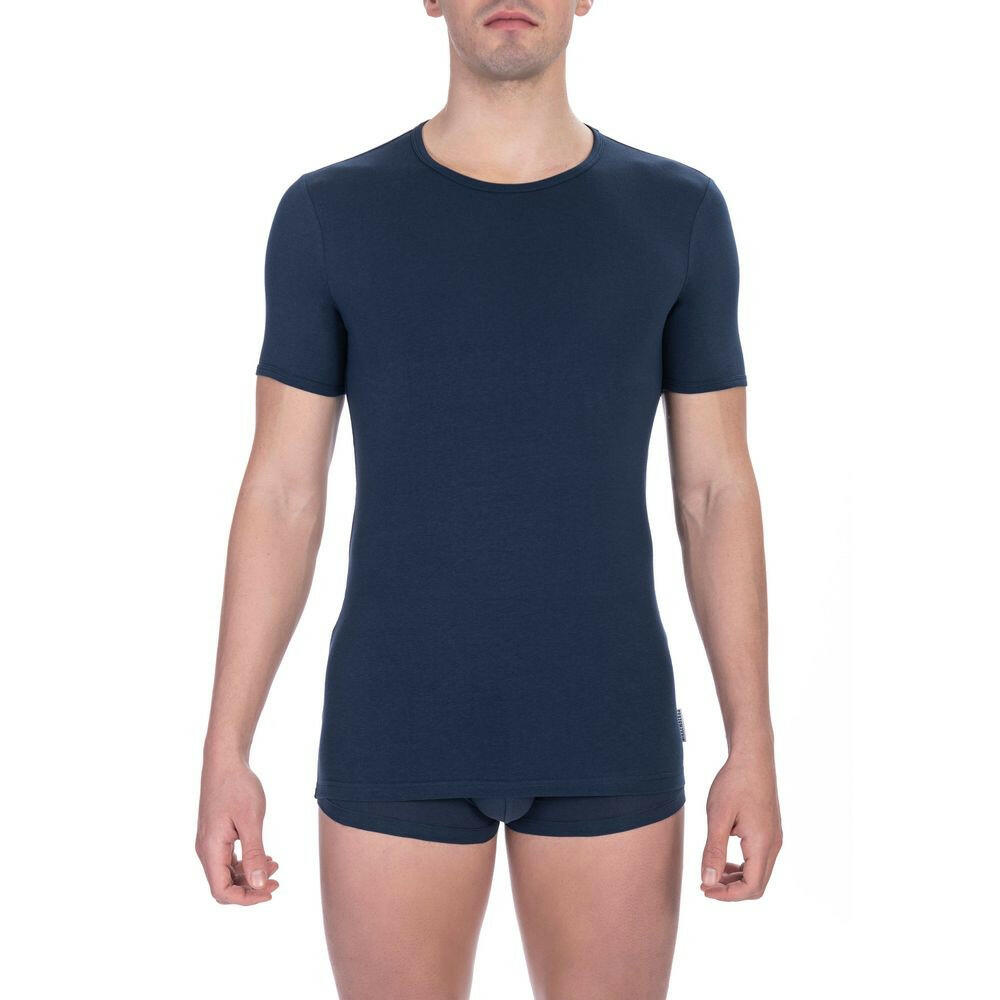 Bikkembergs Blue Cotton Men's T-Shirt