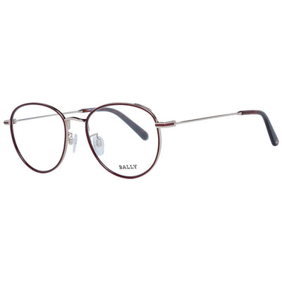 Bally Burgundy Metal Glasses (Frames)