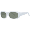 Serengeti White Nylon Sunglasses
