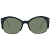 Serengeti Black Acetate & Metal Sunglasses