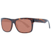 Serengeti Brown Plastic Sunglasses