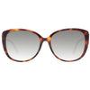 Lunettes de soleil Jimmy Choo marron pour femme