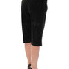 Dolce &amp; Gabbana Schwarze Shorts aus Baumwolle