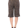 Dolce & Gabbana Multicolor wool shorts pants
