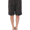 Dolce & Gabbana Gray wool shorts pants