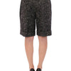 Dolce & Gabbana Gray wool shorts pants