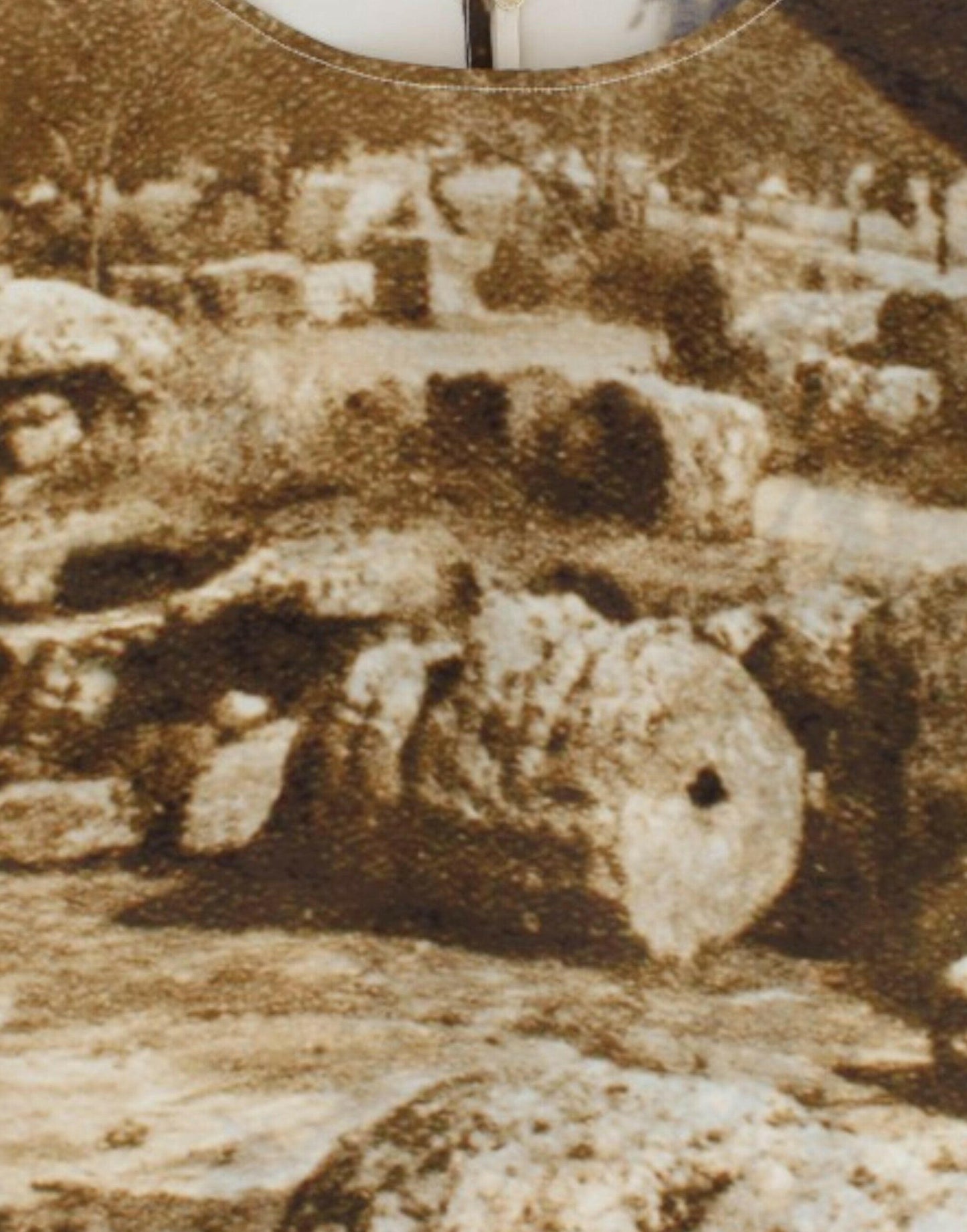 Chemisier en soie imprimé Taormina Enchanted Sicily de Dolce &amp; Gabbana