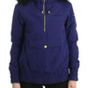 GF Ferre Blue Padded Jacket Hooded Short K-Way