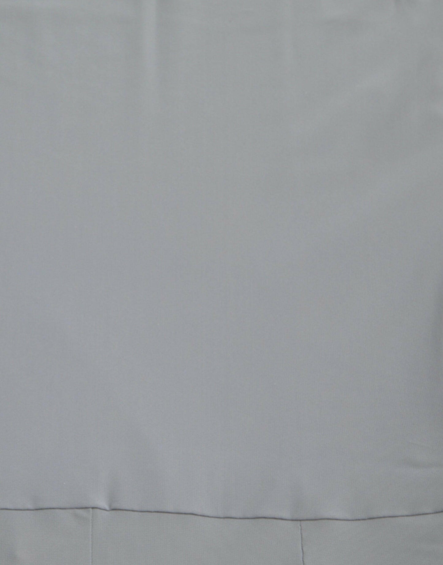 Dolce & Gabbana Gray Nylon Strapless Bodycon Jumpsuit Dress