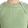 Ermanno Scervino Green Cropped Knit Sweater Knitted Jumper