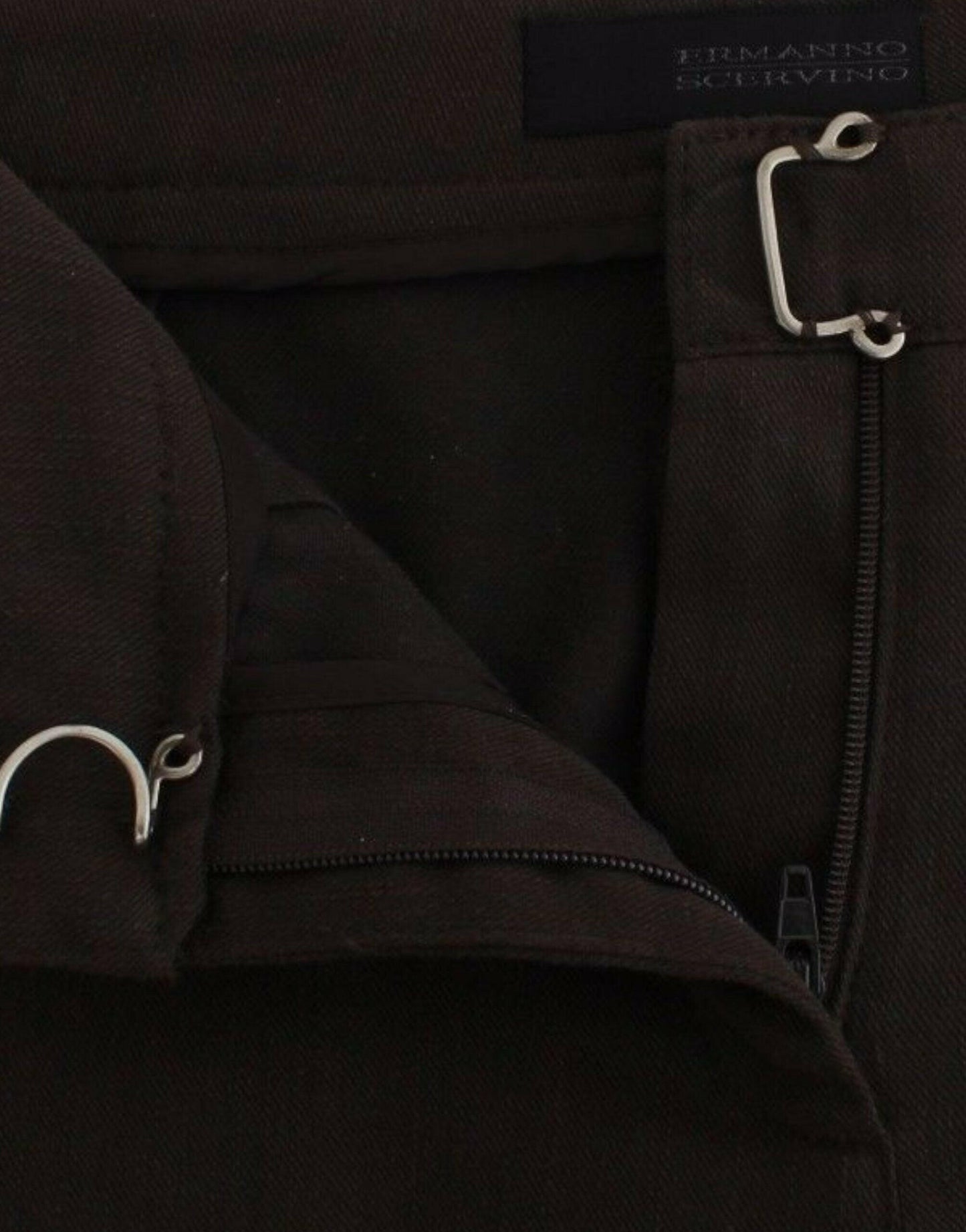 Ermanno Scervino Braune Chinos Casual Anzughosen Khakis