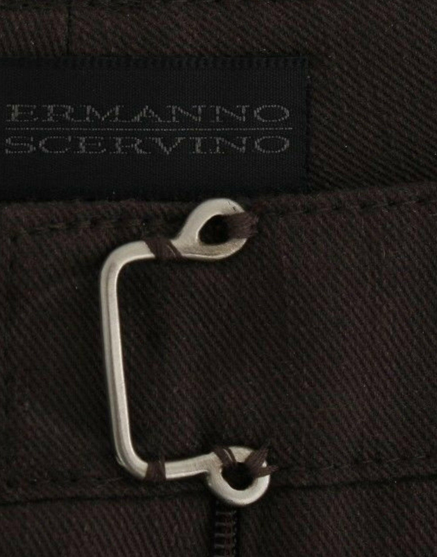 Ermanno Scervino Braune Chinos Casual Anzughosen Khakis