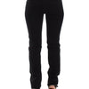 Ermanno Scervino Schwarze Slim Jeans Denim Hose Skinny Stretch
