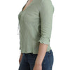 Ermanno Scervino Green Lightweight Knit Sweater Top Blouse