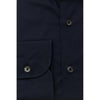 Bagutta Blue Cotton Men's Slim Shirt