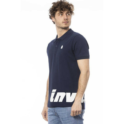 Invicta Blaues Poloshirt aus Baumwolle für Herren
