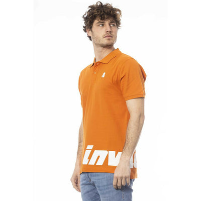 Invicta Orange Baumwoll-Poloshirt