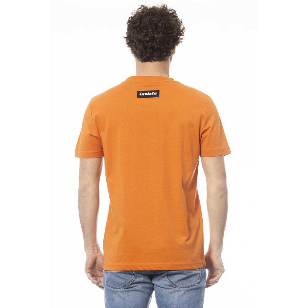 T-shirt Invicta en coton orange pour homme