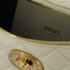 Versace White Lamb Leather Belt Bag
