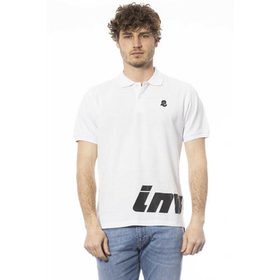 Invicta Weißes Poloshirt aus Baumwolle für Herren