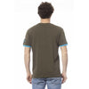 T-shirt homme en coton vert Invicta