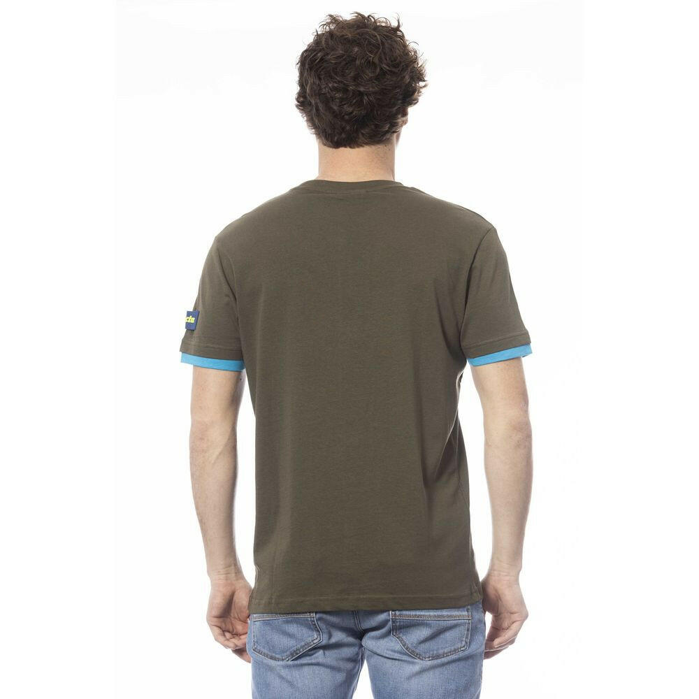 T-shirt homme en coton vert Invicta