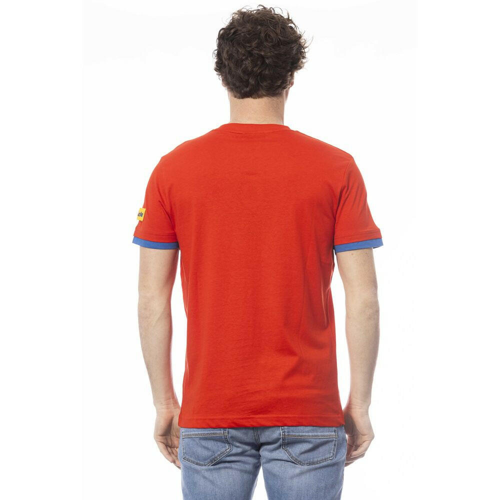 T-shirt homme en coton rouge Invicta