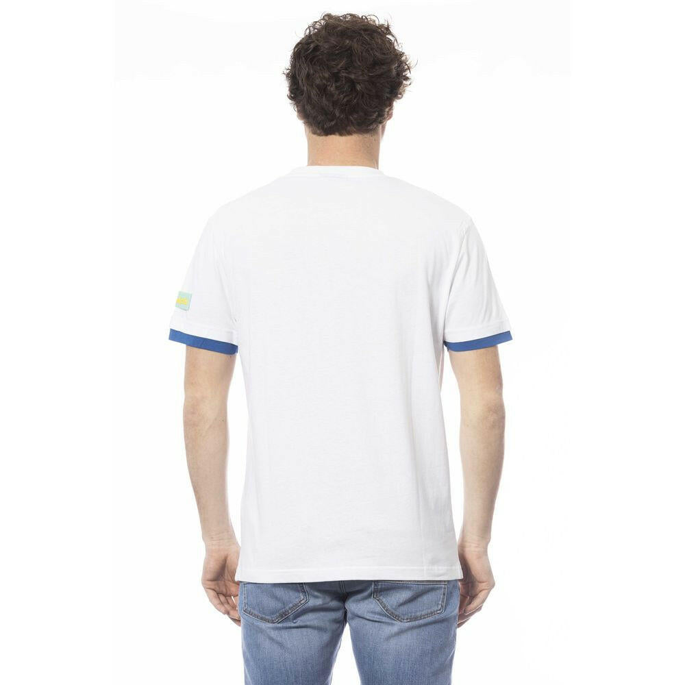 T-shirt Invicta en coton blanc pour homme