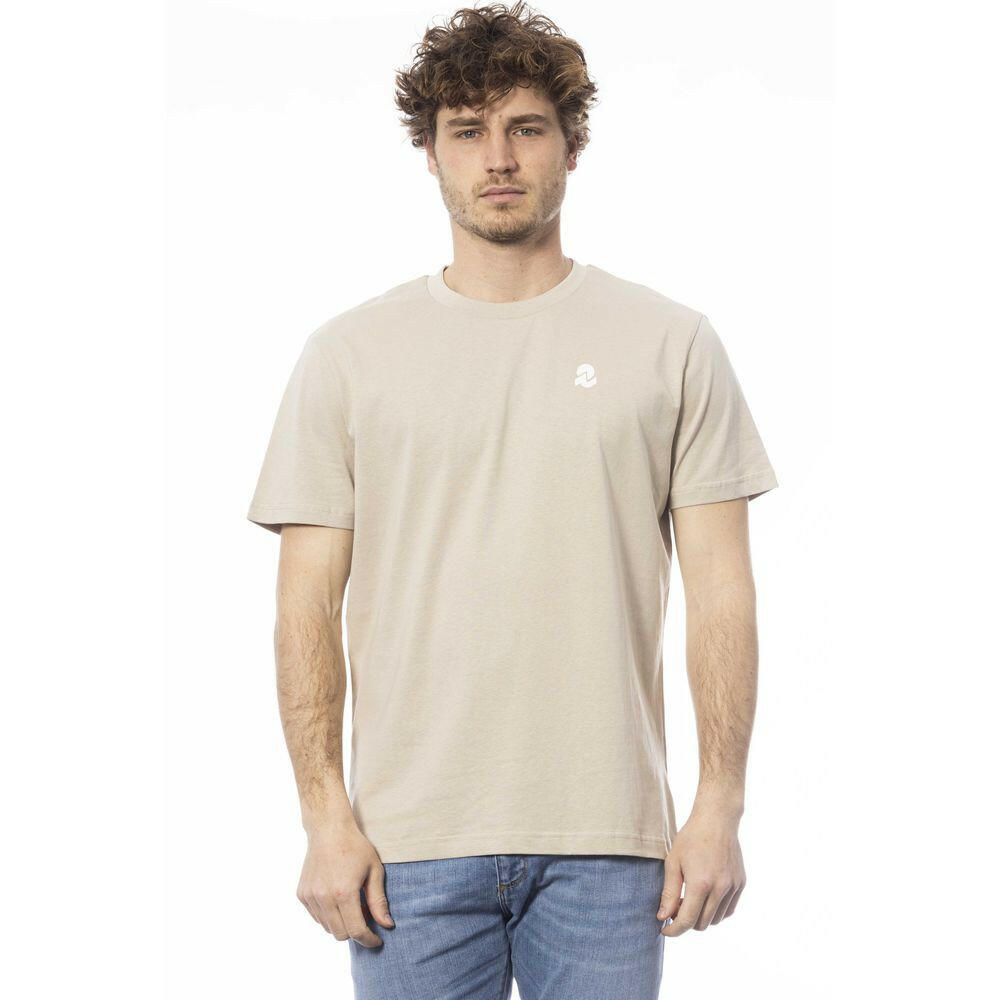 T-shirt homme en coton beige Invicta