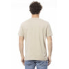 T-shirt homme en coton beige Invicta