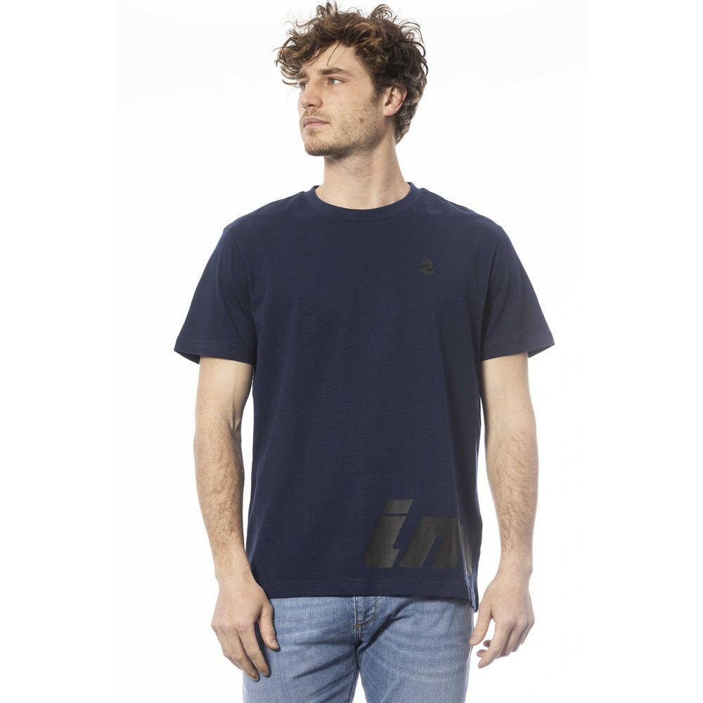 T-shirt homme en coton bleu Invicta
