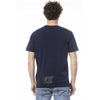 T-shirt homme en coton bleu Invicta