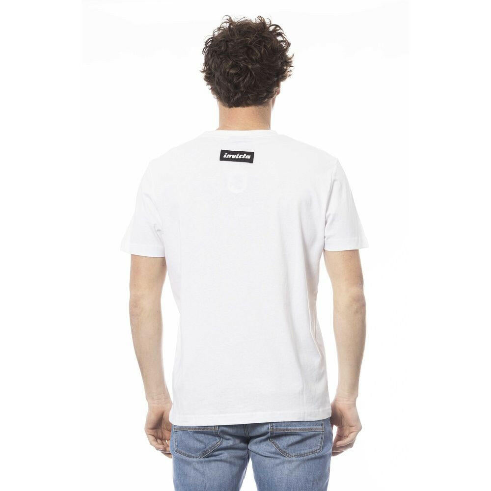 T-shirt homme en coton blanc Invicta