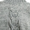 Dolce & Gabbana Gray Cashmere Turtle Neck Pullover Sweater