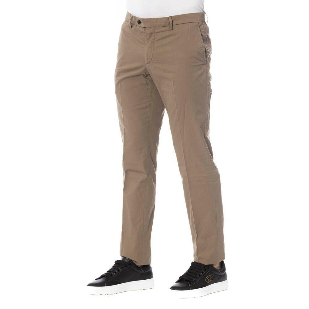 Pantalon Trussardi en coton marron pour homme