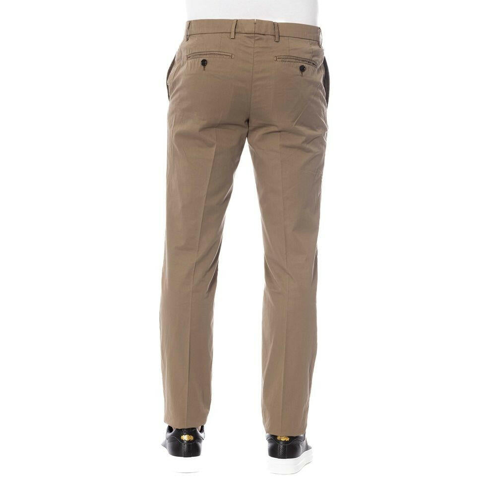 Pantalon Trussardi en coton marron pour homme