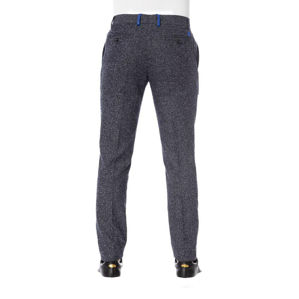 Trussardi Black Cotton Men Pant