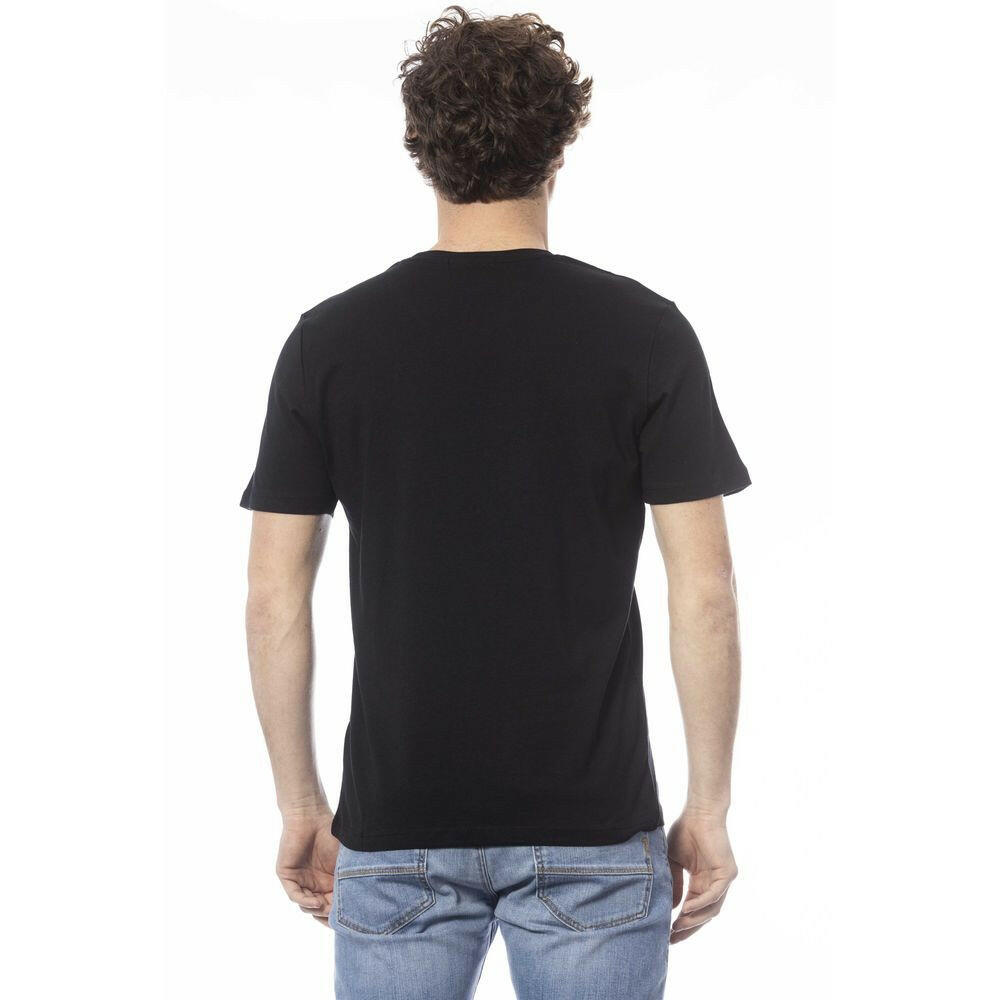 Ungaro Sport Black Cotton Men's T-Shirt