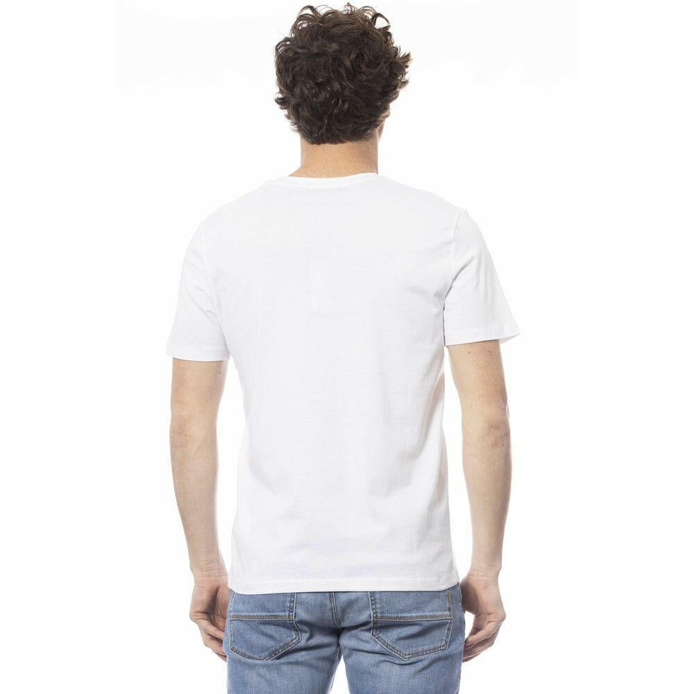 Ungaro Sport Weißes Herren-T-Shirt aus Baumwolle