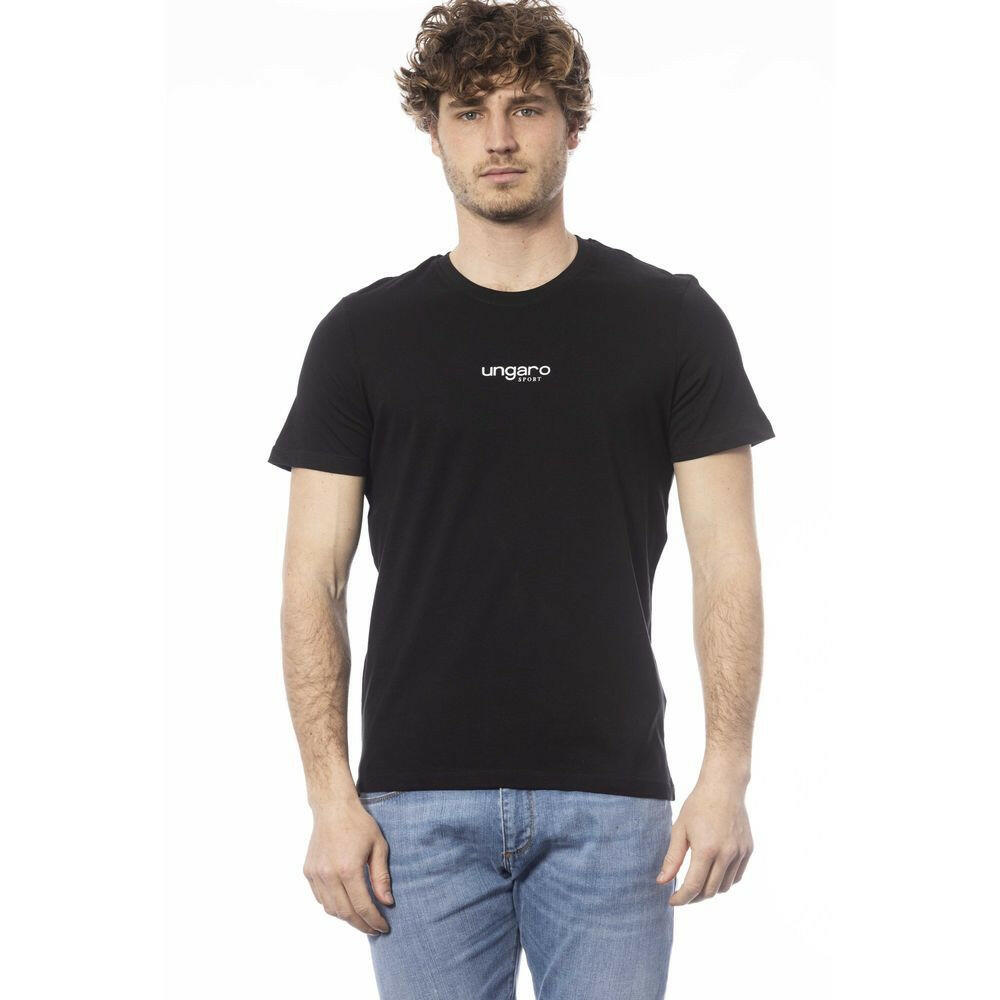 T-shirt Ungaro Sport en coton noir pour homme