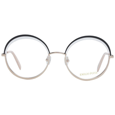 Emilio Pucci Black Metal Glasses (Frames)