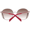 Emilio Pucci Rose Gold Metal Sunglasses