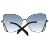 Emilio Pucci Black Metal Sunglasses