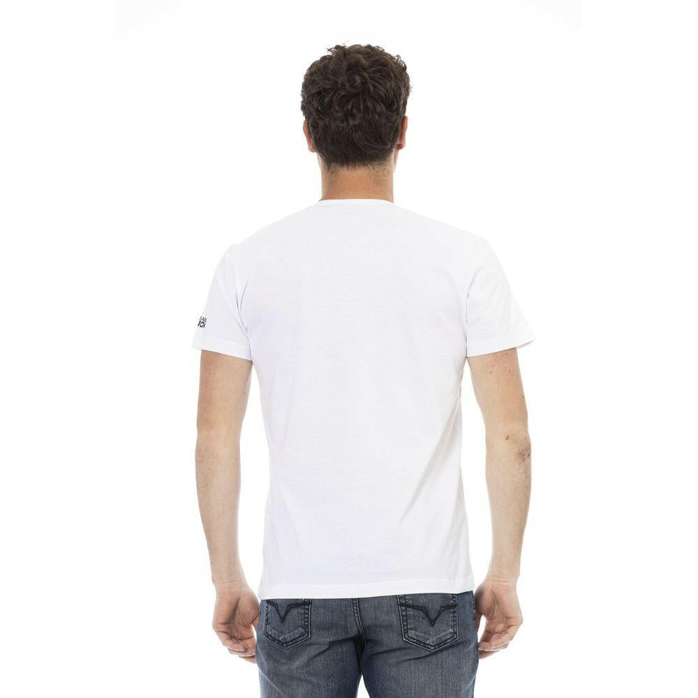 T-shirt Trussardi Action en coton blanc pour homme