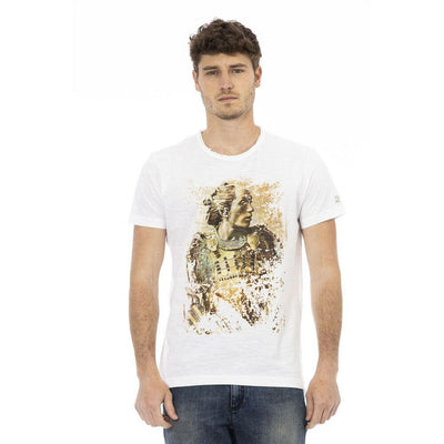 Trussardi Action Weißes Baumwoll-T-Shirt