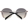 Emilio Pucci Rose Gold Metal Sunglasses