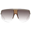 Max Mara Gold Metal Sunglasses
