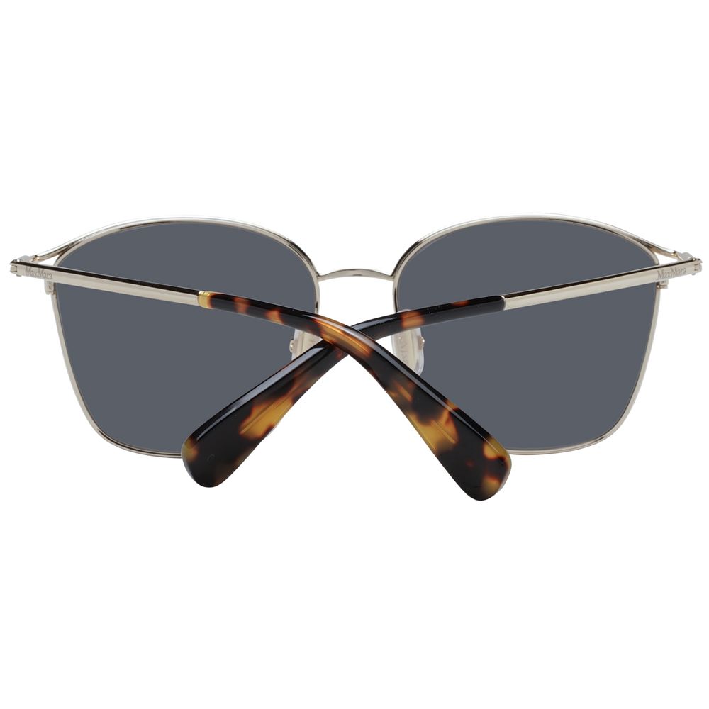 Max Mara Gold Metal Sunglasses