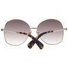 Max Mara Gold Metal Sunglasses